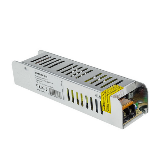 Alimentatore led sottile 60w 12v 5a ip20 per installazioni interne