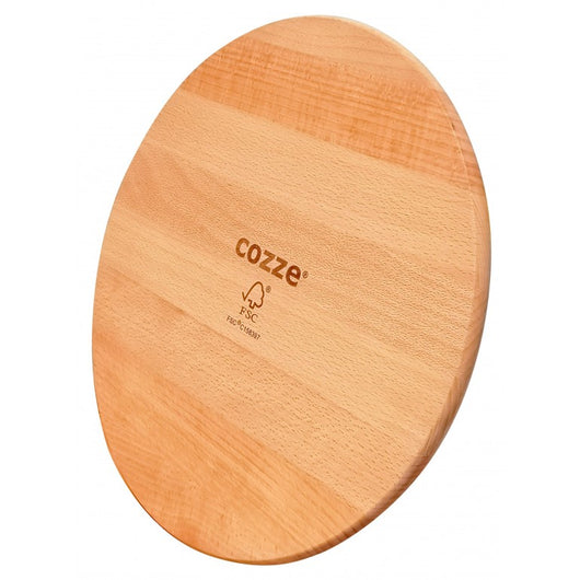 Tagliere per pizza in legno di faggio 350x12 mm COZZE by Ezooza