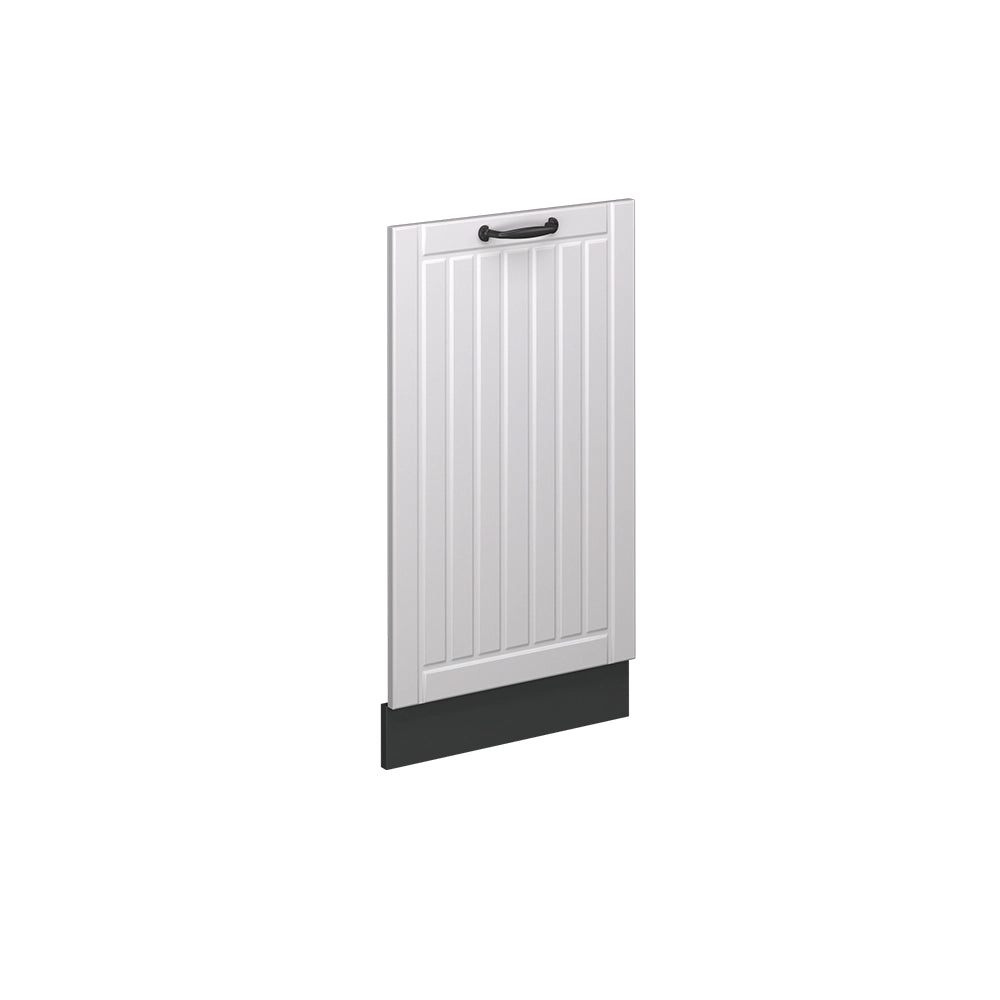 Vicco Pannello frontale della lavastoviglie Bianco casa di campagna 45 cm senza piano di lavoro
