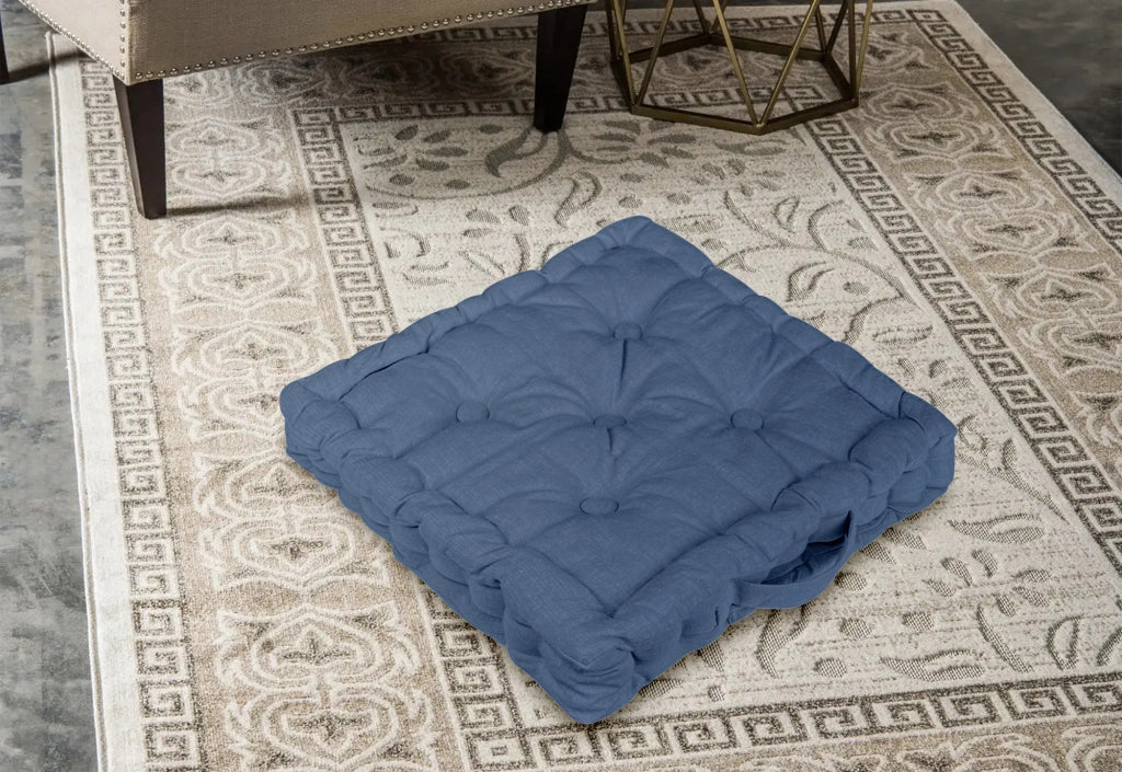6 Pezzi Cuscini Sedia Quadrati Alti Mattonella Trapuntati 40x40 Cm Altezza 6 Cm Cuscino Spesso Cucina Interno Esterno Coprisedia Cuscino Da Pavimento Con Maniglia  Carta da zucchero