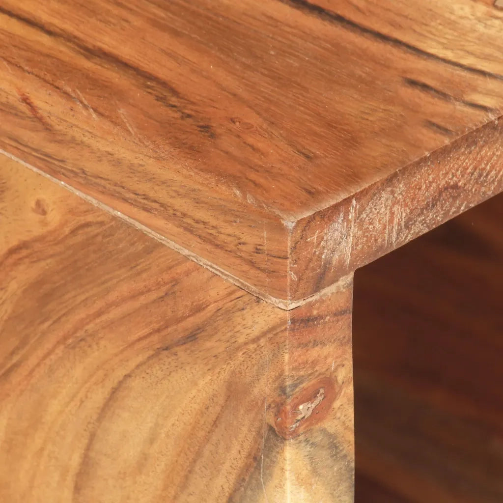 Supporto Bicicletta da Parete 35x25x25 cm in Legno di Acacia CFW8209631