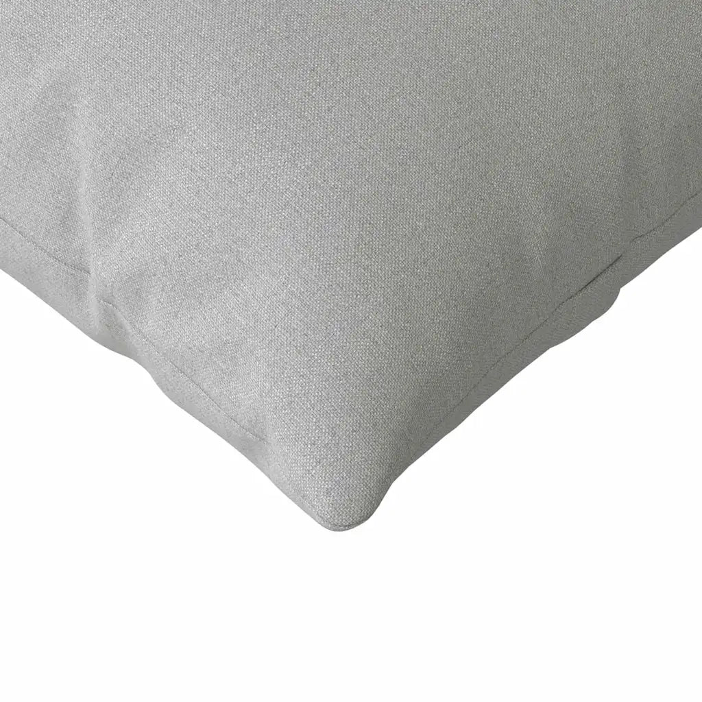 Cuscini da Divano 2 pz-Set di 2 Cuscini per Sofa Grigio Nuvola 145 x 40 cm Tessuto
