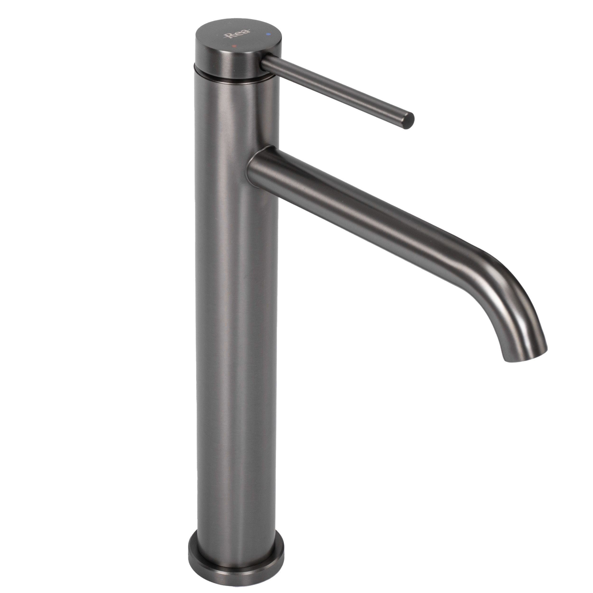 Rubinetto Da Lavabo Rea Clif Titanium High