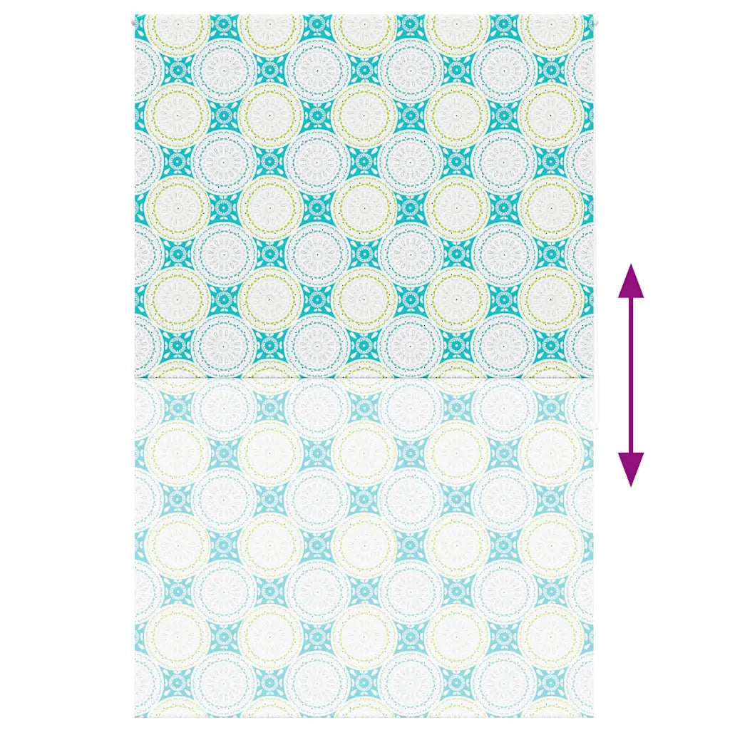 Tenda a Rullo Doccia 150x240 cm Larghezza Tessuto 146 cm 4014885