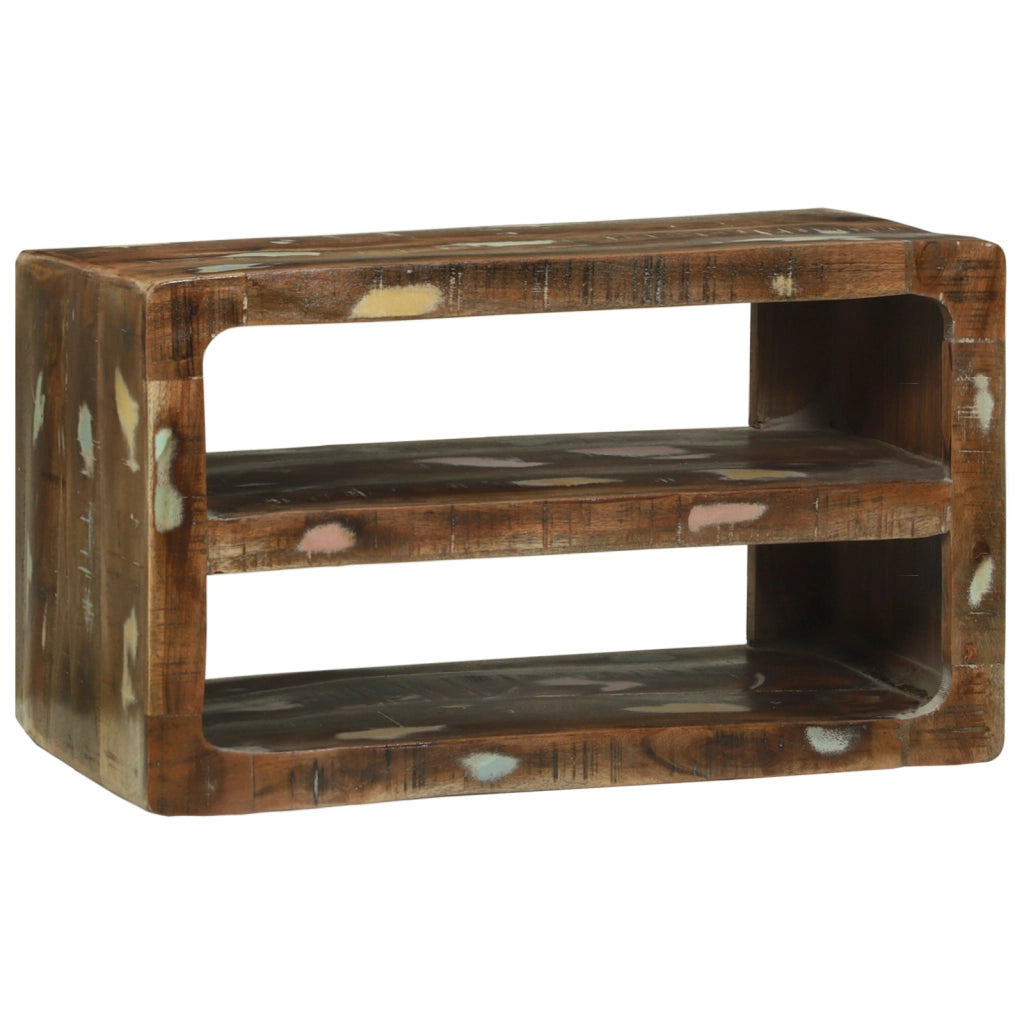 cabinet TV 60x32x36 cm in legno massello di recupero