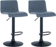 2er Set Barhocker Branford Stoff