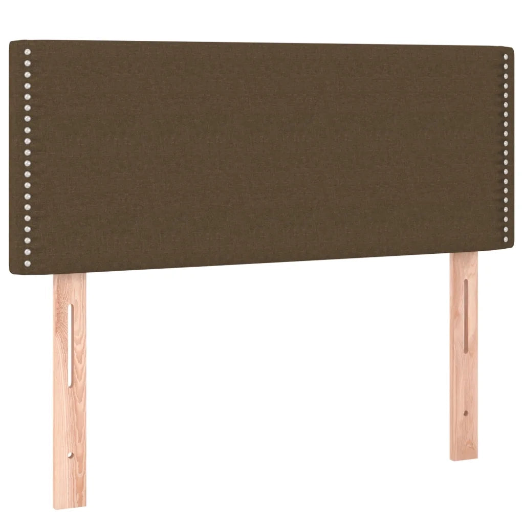 Testiera Marrone Scuro 80x5x78/88 cm in Tessuto 345867