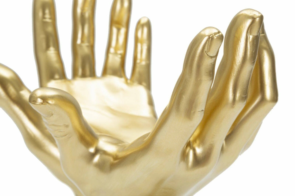 Oggettistica Arabica, Complemento d'arredo, Articolo decorativo, Accessorio d'arredo, 25x15 h24 cm, Oro