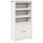 Buffet credenza cassettiera armadio mobile contenitore organizer cucina soggiorno salotto alto 80 x 35 x 154 cm legno massello di pino bianco 02_0032770