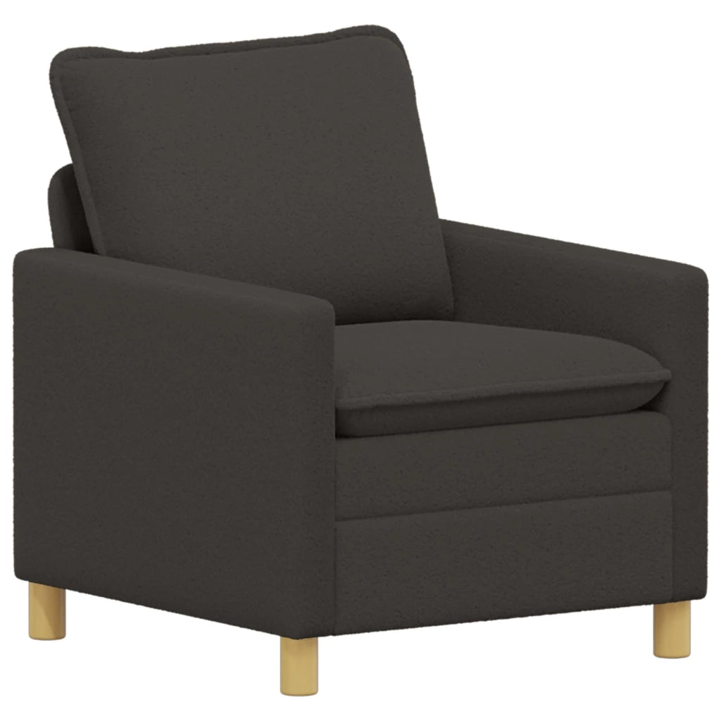 Set di divani 2 pz Grigio Scuro Tessuto 3417080