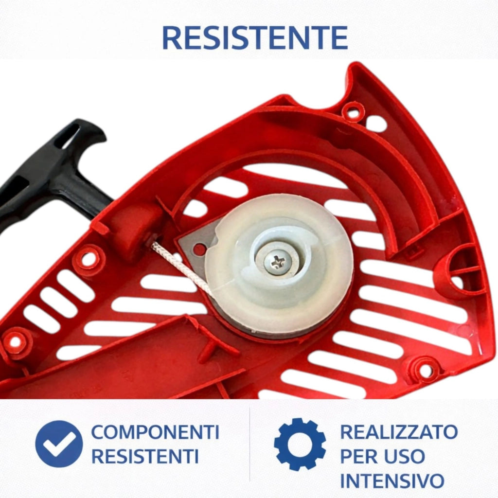 Starter avviatore per Motosega Decespugliatore a scoppio 25CC Carter OX