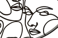 Orologio da Muro Faces Ø 50x3,5 cm in Ferro