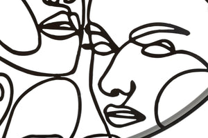 Orologio da Muro Faces Ø 50x3,5 cm in Ferro