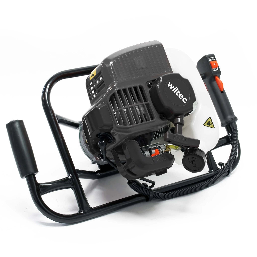 Mototrivella, 1,4kW e 52cm³ motore a benzina, Trivella a scoppio compatibile con coclee ø 100–300 mm