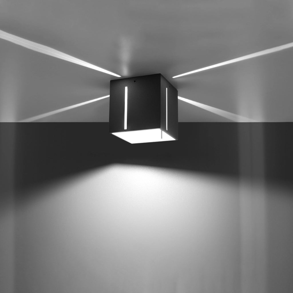 Faretto Pure Lume DIGIFO quadrato alluminio grigio G9