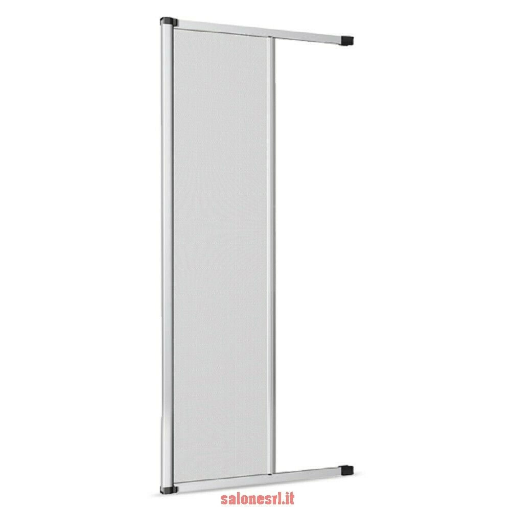 ZANZARIERA ORIZZONTALE RIDUCIBILE 160X250 CM  A RULLO CON FRIZIONE  BRONZATA MADE IN ITALY