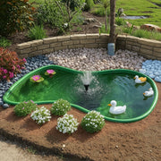 Laghetto da giardino bolsena verde con pompa crystal uvc 9 watt