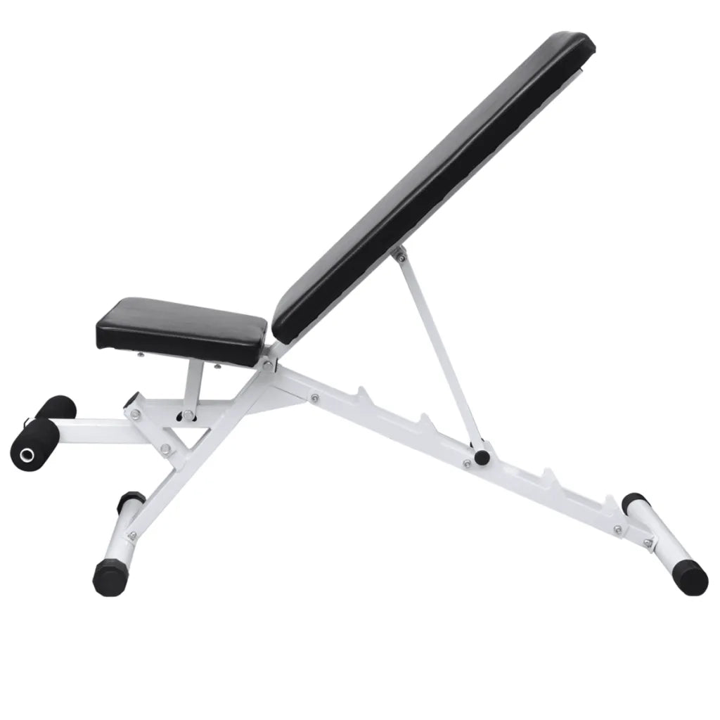 Panca da Palestra con Bilanciere e Set di Manubri 30,5 kg CFW4252544