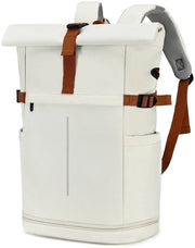 Borsa da 25L-30L con Tasca per Laptop e Stiva per Scarpe, colore Beige
