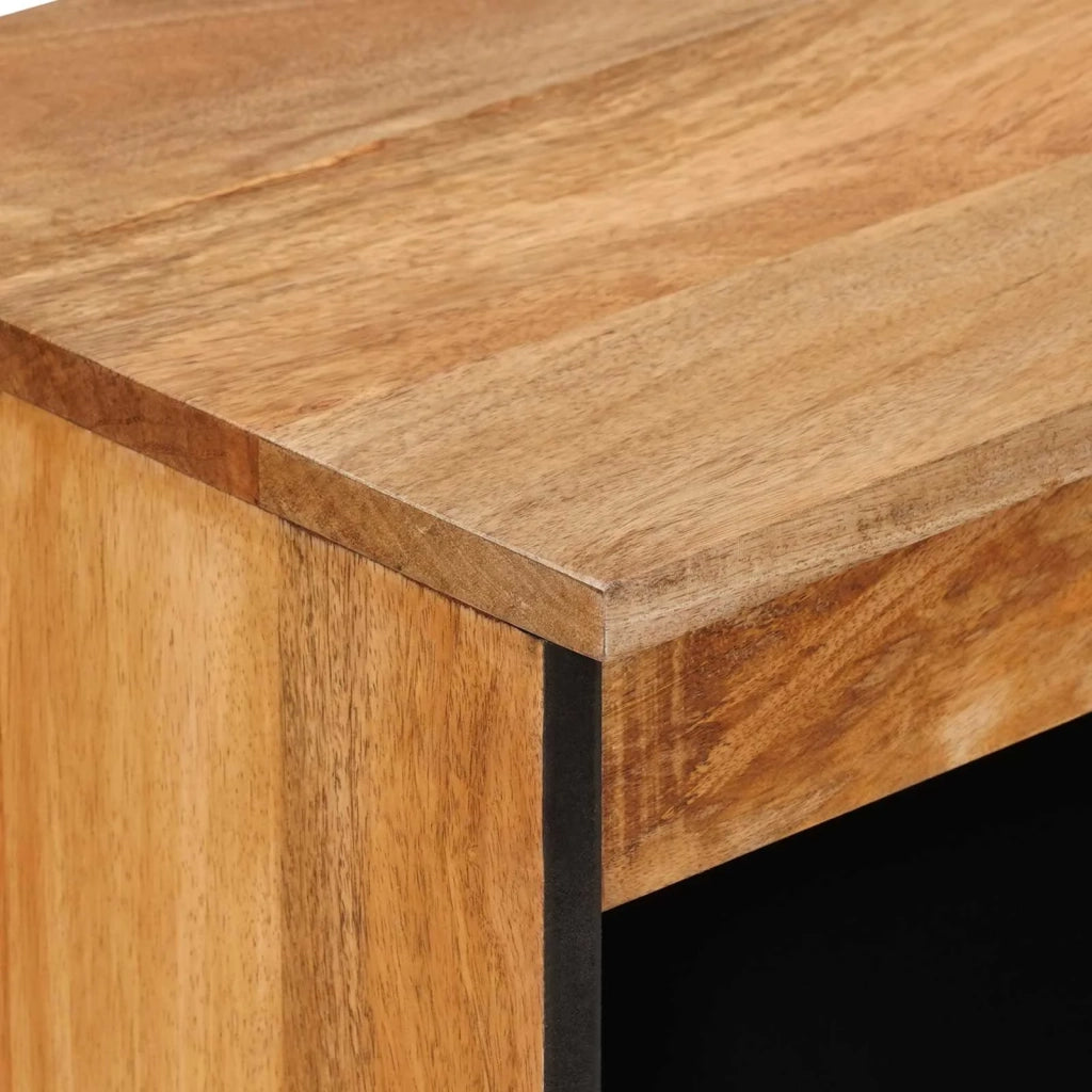 Credenza Naturale 60 x 33,5 x 75 cm Legno di mango massello