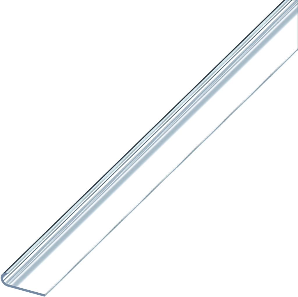 Alfer PROFILO PER BORDI UNGHIETTA ALLUMINIO Argento Cromato mm. 18x5,8x1 mt. 1 5.00 pz