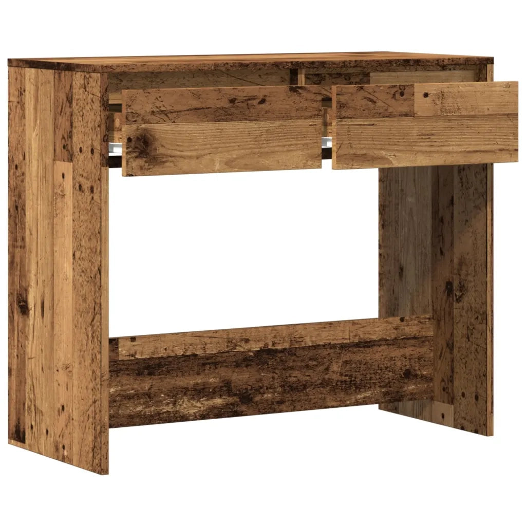 Tavolino Consolle | Tavolo d'Ingresso Legno Vecchio 89x41x76,5 cm in Truciolato