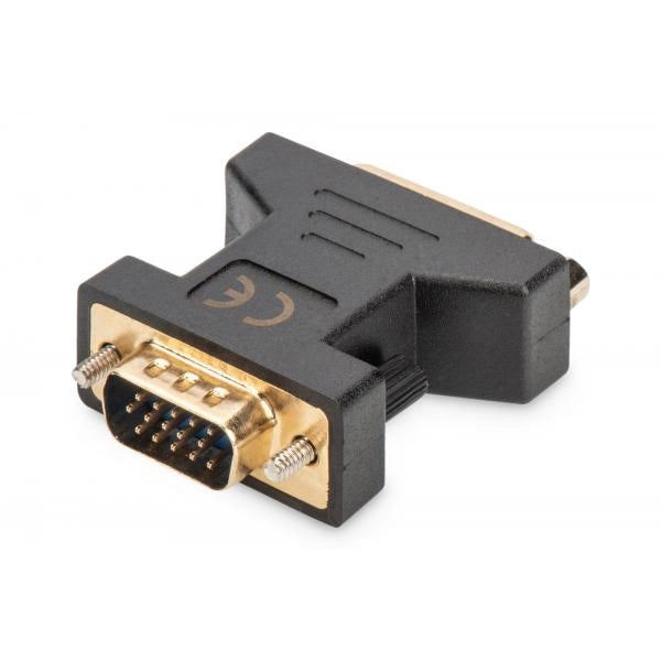 Adattatore DVI-I 24+5 FEMMINA / 15 POLI MASCHIO VGA