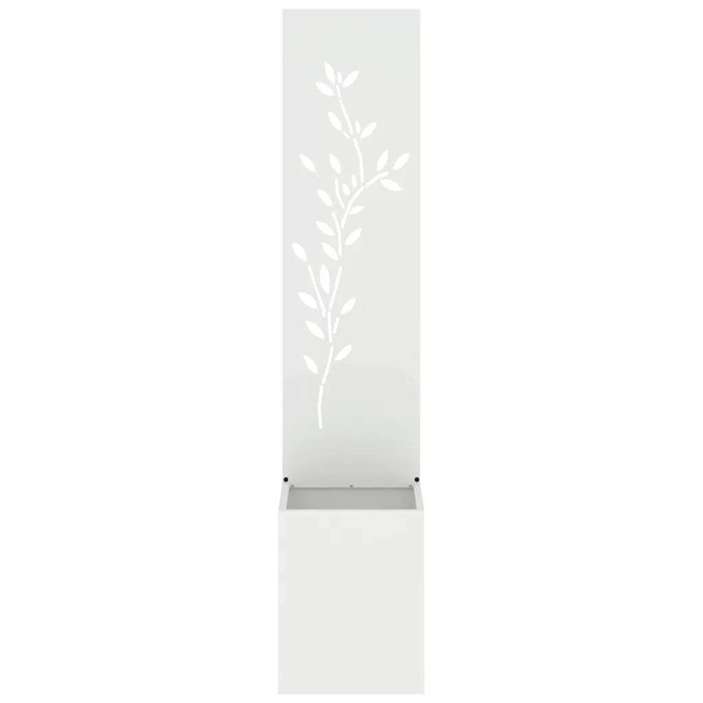 Schermo per privacy in giardino Bianco 32 x 32 x 150 cm CFW8432600
