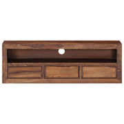 Mobile Porta TV-Credenza TV 120x30x40 cm in Legno Massello di Acacia