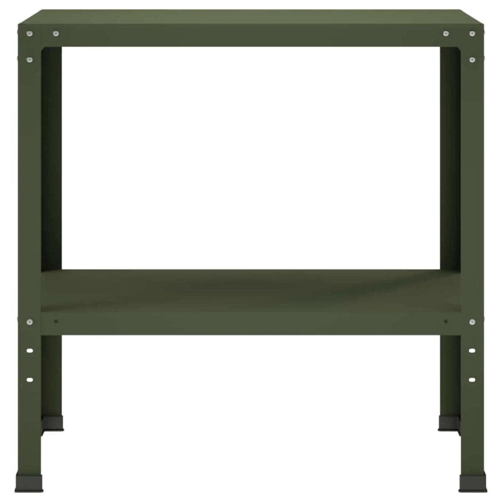 Tavolo da rinvaso 60 x 40 x 80 cm Acciaio verniciato a polvere 8014872