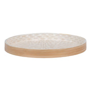 Vassoio HN34, Beige, Bamboo, 40x40x3,5 cm
