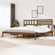 Giroletto senza Materasso Ambra in Legno di Pino 200x200 cm 3101046