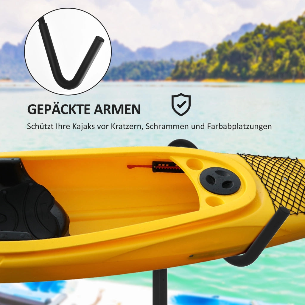 Supporto per 2 Kayak e Tavole da Surf ¨C Minimal ¨C Regolabile 144-180 cm