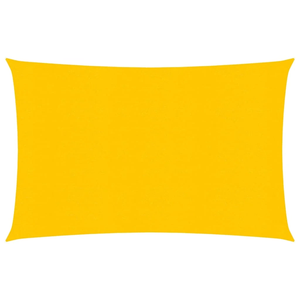 Vela ombreggiante 160 g/m² gialla 2,5 x 3,5 m HDPE 02_0009114