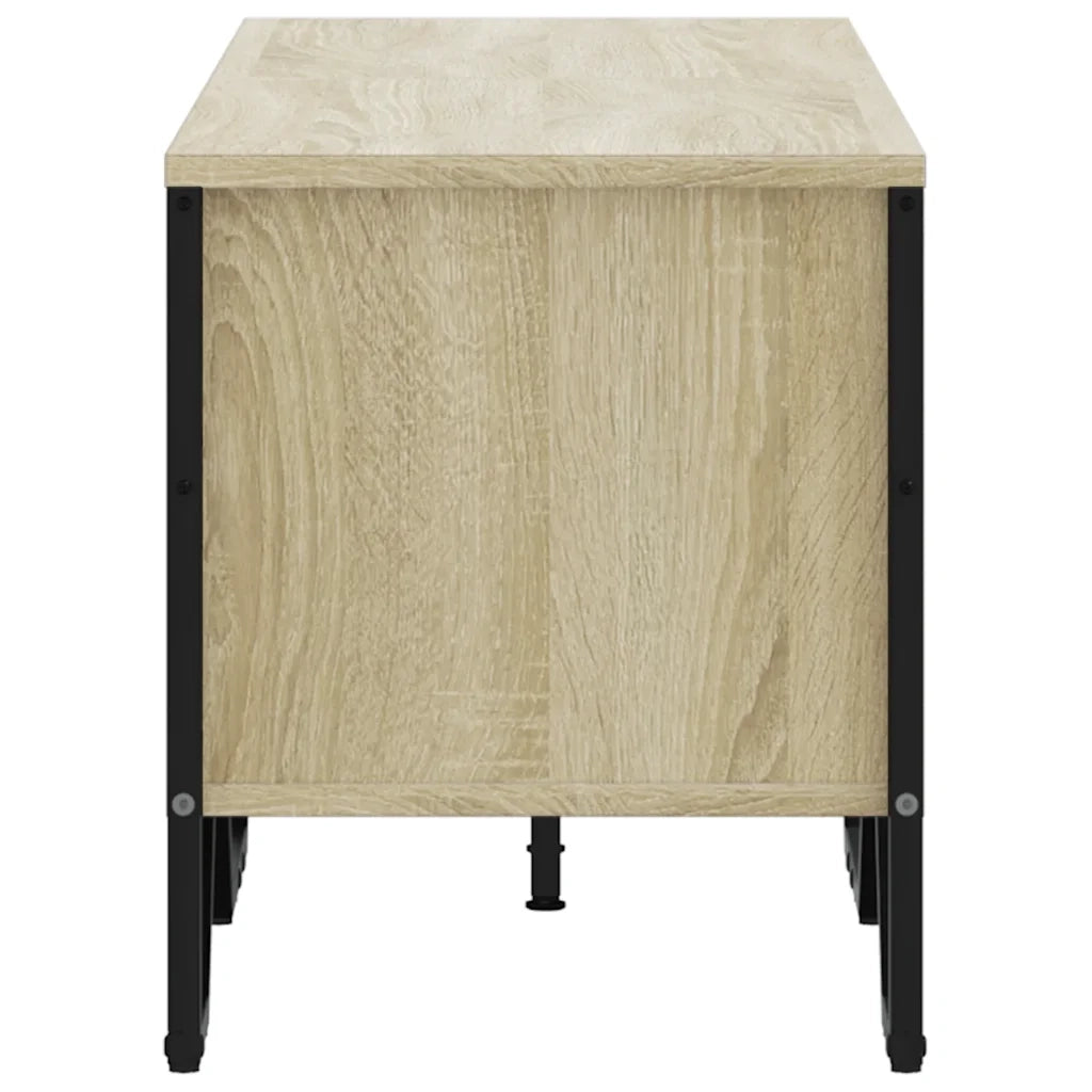 Mobile TV Rovere Sonoma 122x34x41 cm in Legno Multistrato