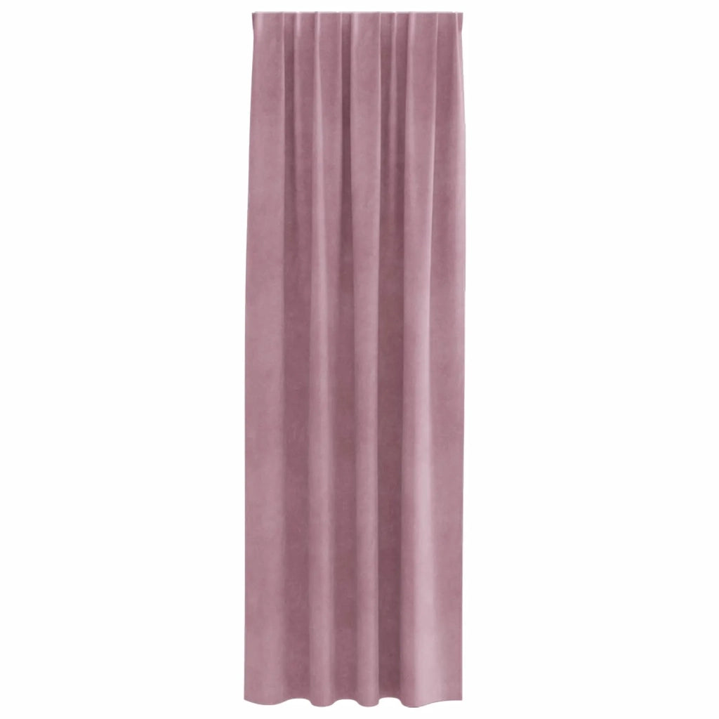 Tende oscuranti 2 pcs Rosa scuro 140 x 260 cm Velluto 4107247