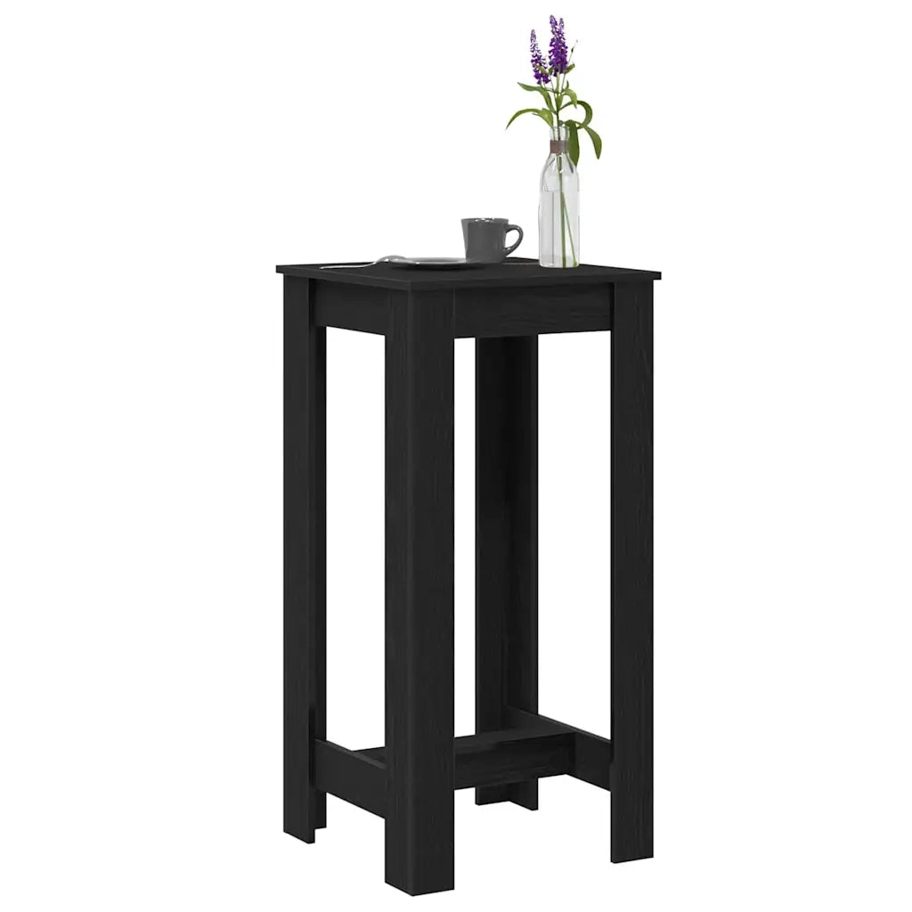 Tavolo da bar Rovere Nero 51 x 50 x 103.5 cm Legno multistrato 868078