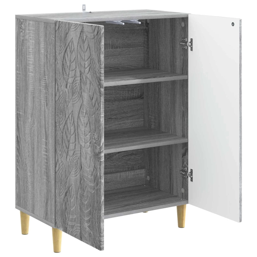 Credenza Sonoma grigio 66 x 34,5 x 90 cm Legno ingegnerizzato