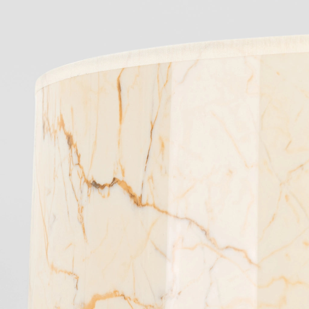 Lampada da terra PURELA treppiede marmo beige E27 Pure Lume