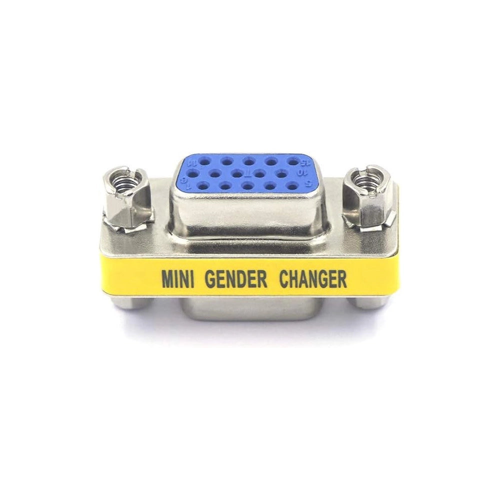 Trade Shop - Connettore Vga Femmina A Femmina Video 720p Adattatore Prolunga Cavo Tv C-058 -
