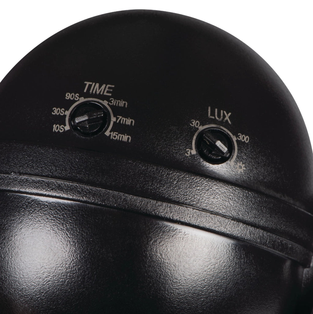 Sensore movimento PIR esterno IP44 nero 12m Kanlux