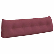 Cuscino per Schiena | Cuscino dorsale Rosso Vino 160 x 24 x 50 cm Tessuto
