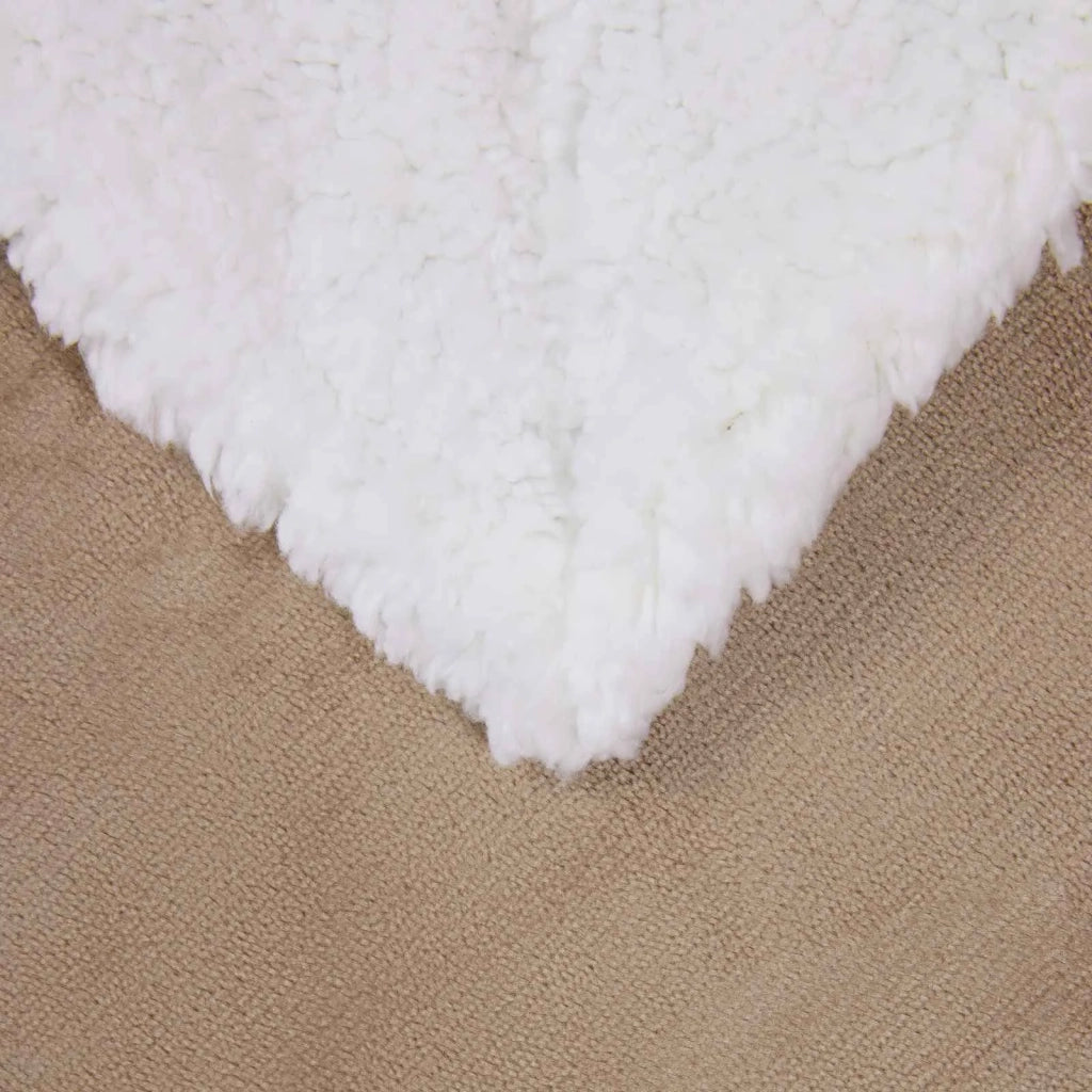 Coperta Cammello 130 x 150 cm Panno