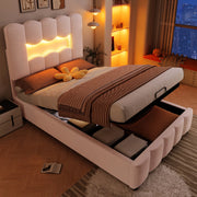 letto imbottito velluto rosa 90 x 200 cm
