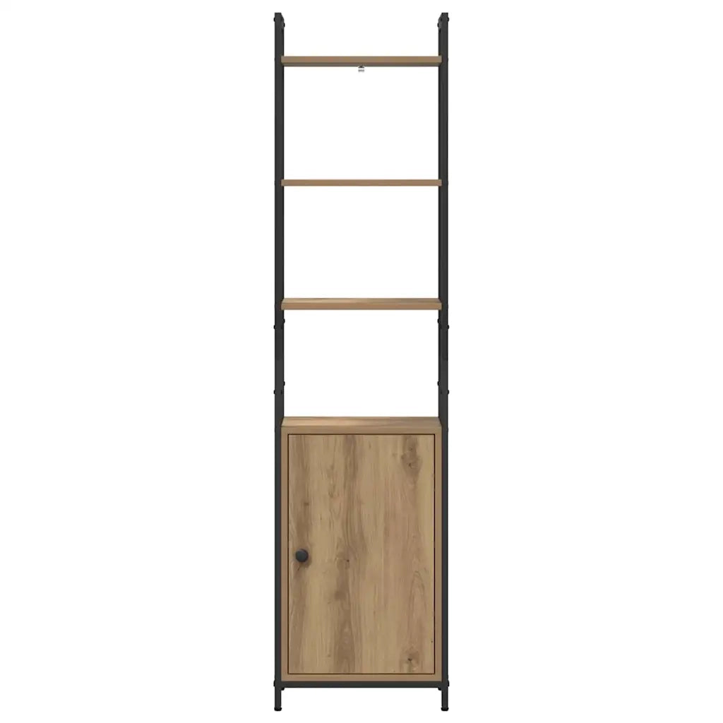 Armadio per Libri Rovere artigianale 40 x 24 x 161 cm