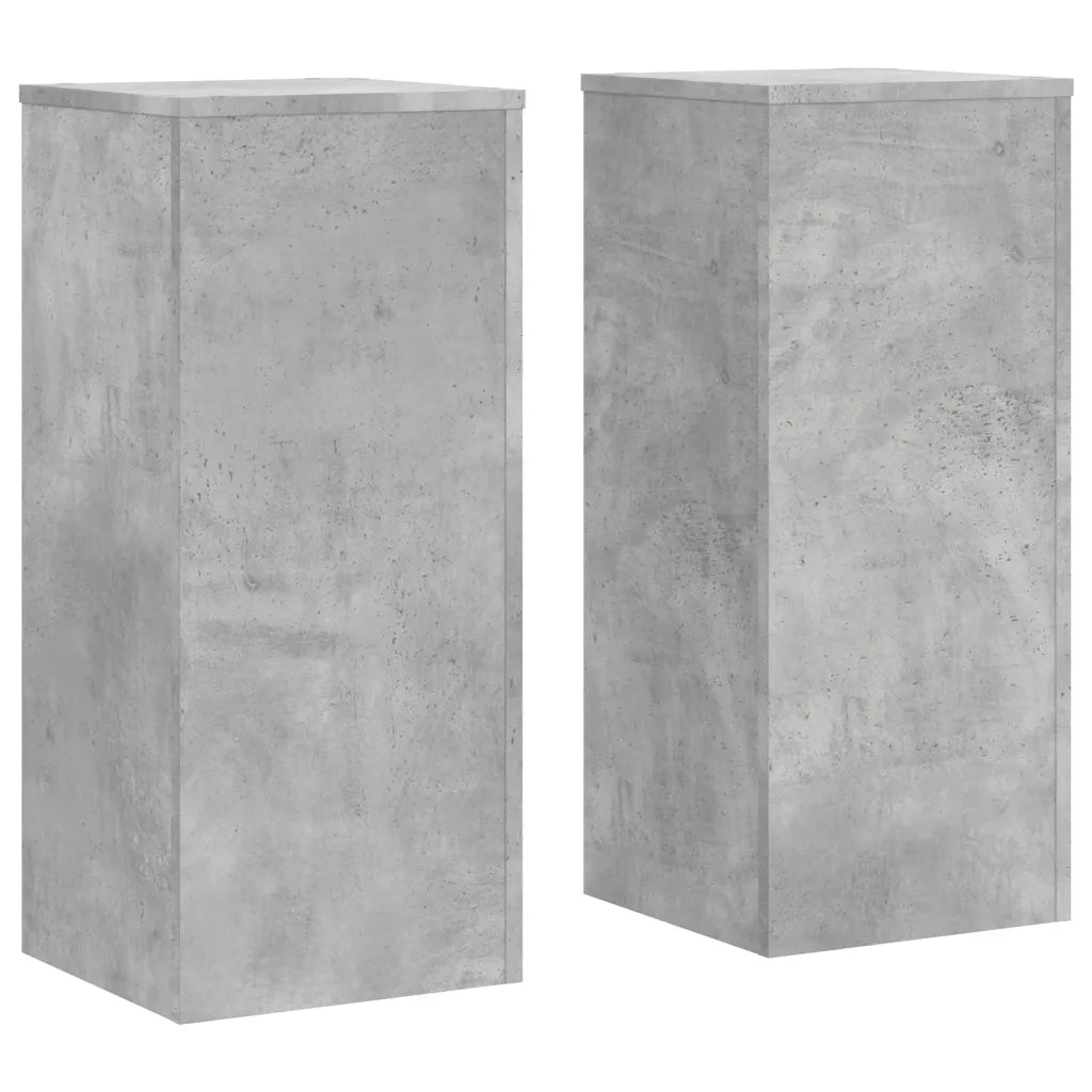 Supporti per piante | Sostegno per piante 2 pz Grigio 30x30x70 cm Legno Multistrato