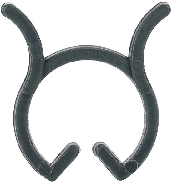 Sostegno per Piante - Nero - Accessori da Giardino - Fissaggio di Fiori - Adatto per Giardino e Interno - Duraturo e Riciclabile