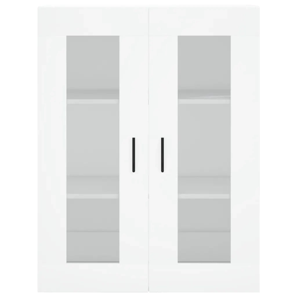 Credenza Bianca 69,5x34x180 cm in Legno Multistrato 3198289