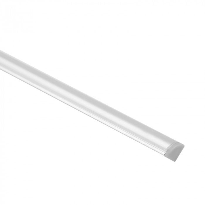 Profilo LED angolare RW02 anodizzato diffusore 2m Ecolight