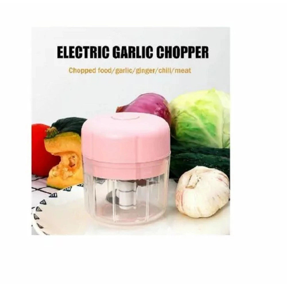 Trade Shop - Mini Frullatore Tritatutto Ricaricabile Usb Multifunzionale Alimenti Aglio Q-t36 -